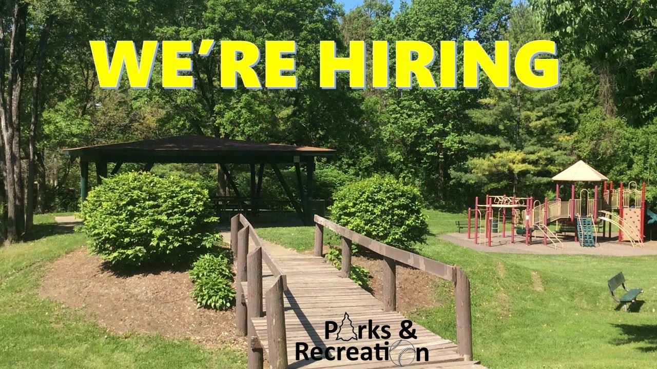 Seasonal jobs available with Parks and Recreation