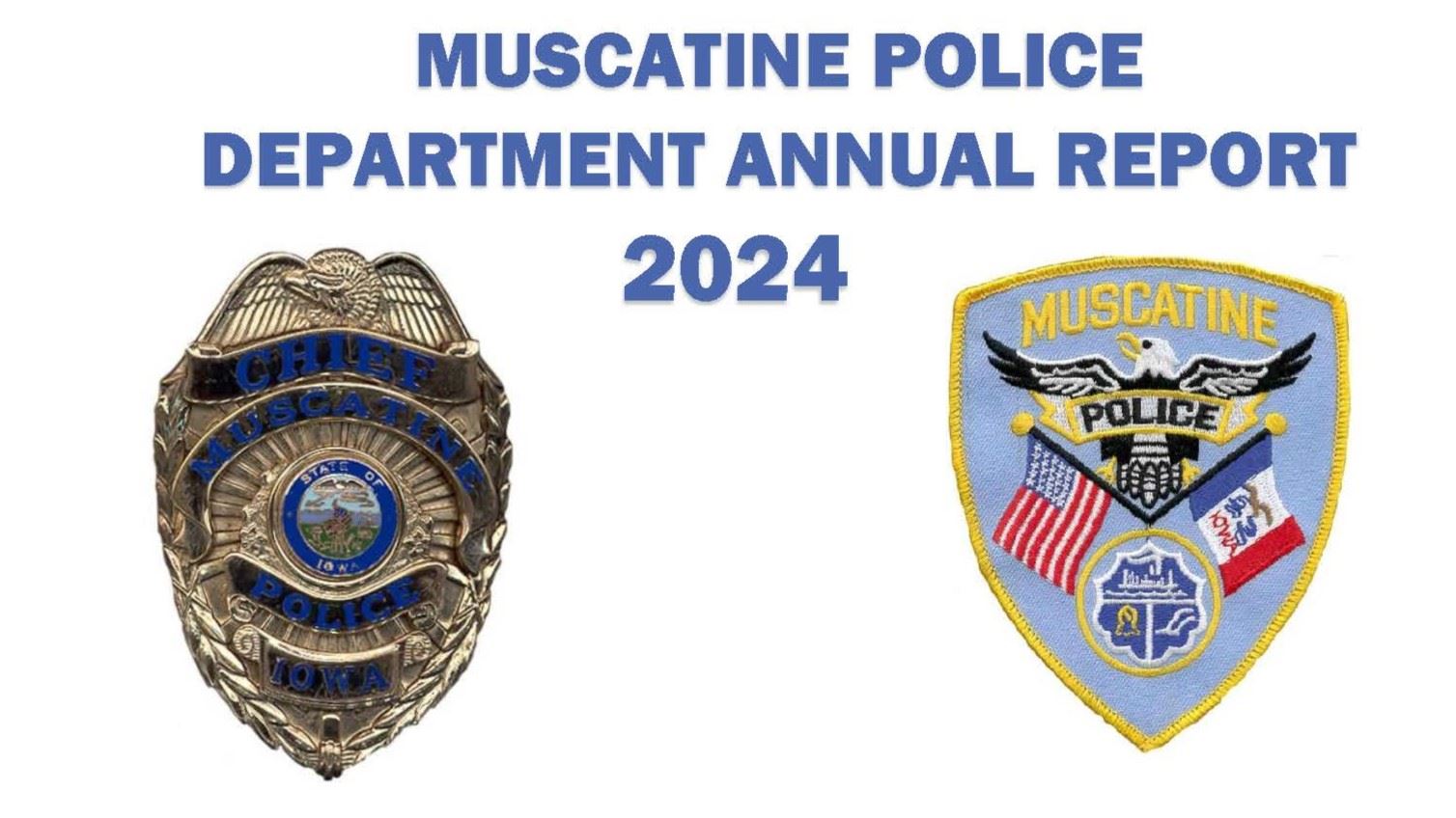 Public service, involvement highlight Muscatine Police year