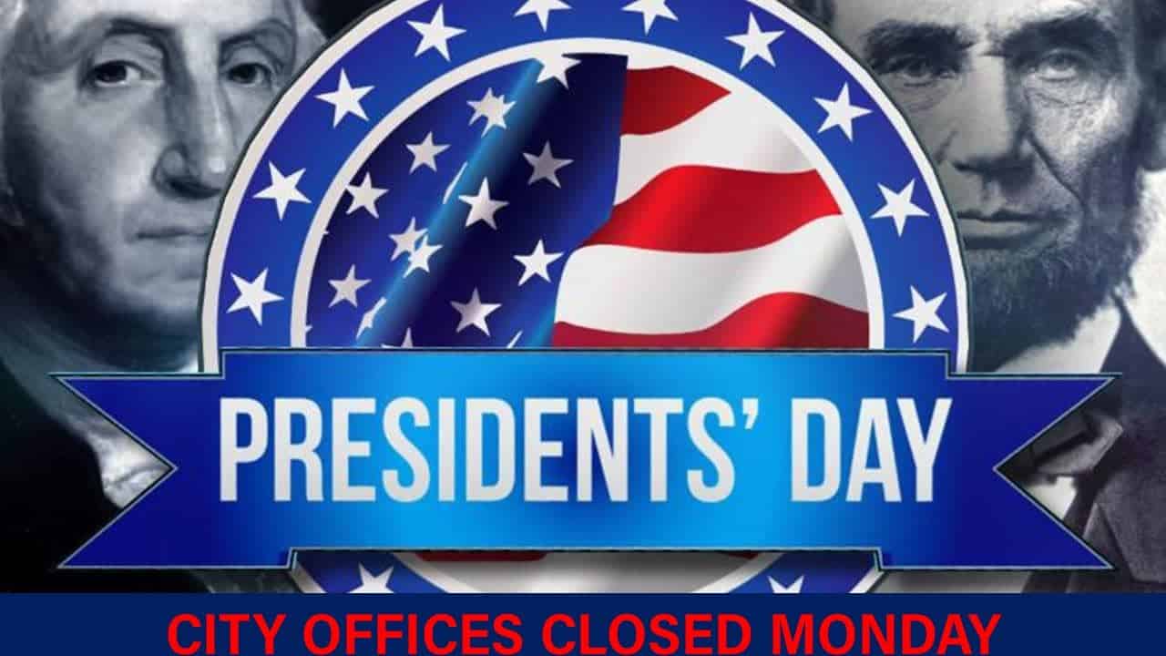City offices closed Monday; refuse collection changed