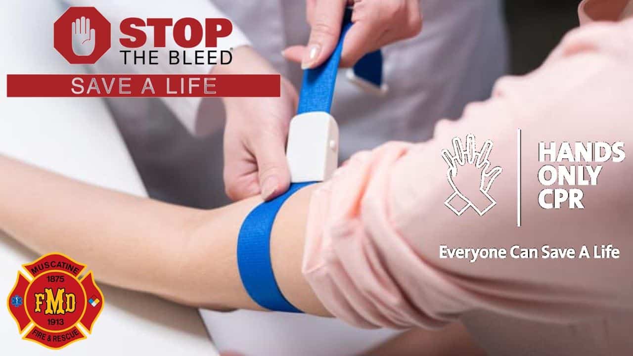 Stop The Bleed, Hands Only CPR courses to be offered