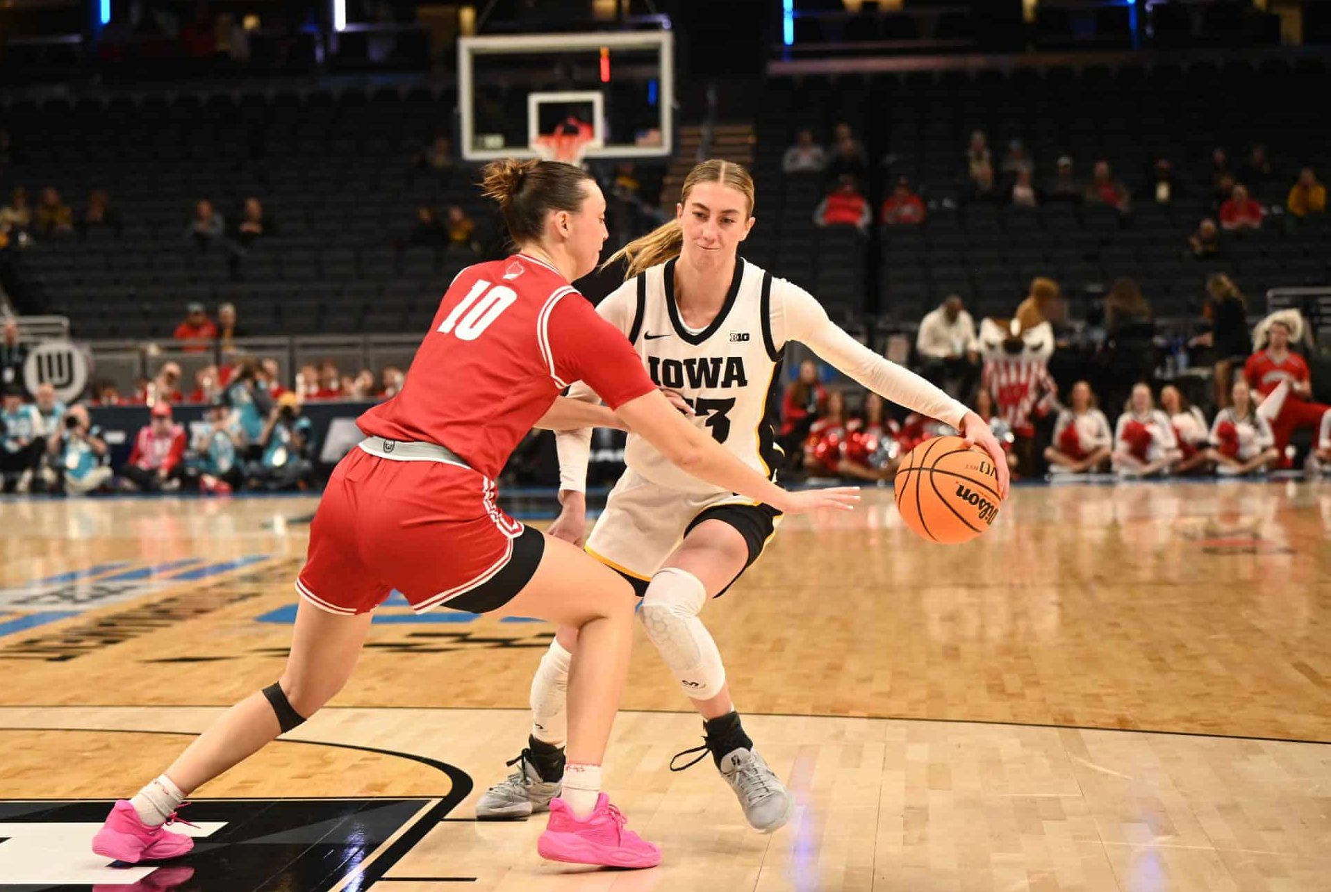 Iowa Women Battle Michigan State In Second Round Action