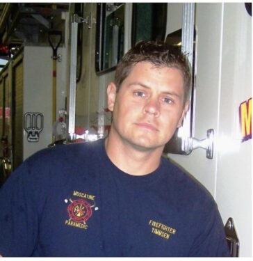 firefighter Joe Timmsen