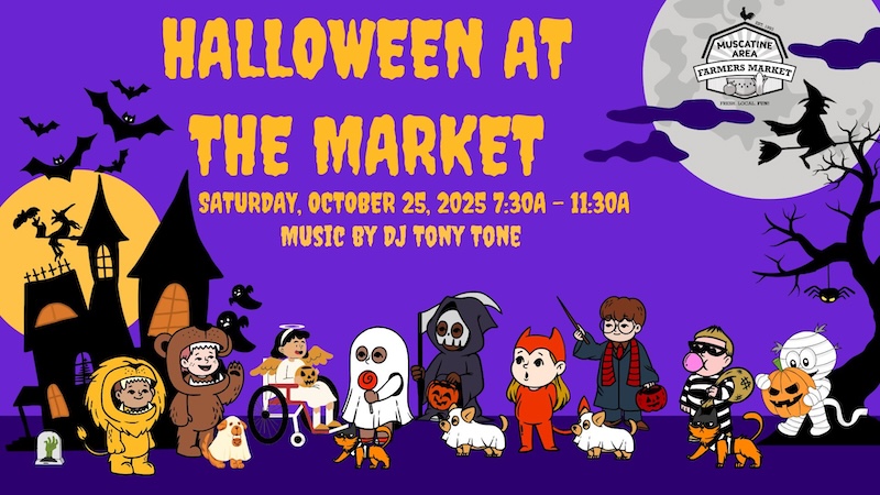 Muscatine Area Farmers Market to Host Season Finale Oct. 25