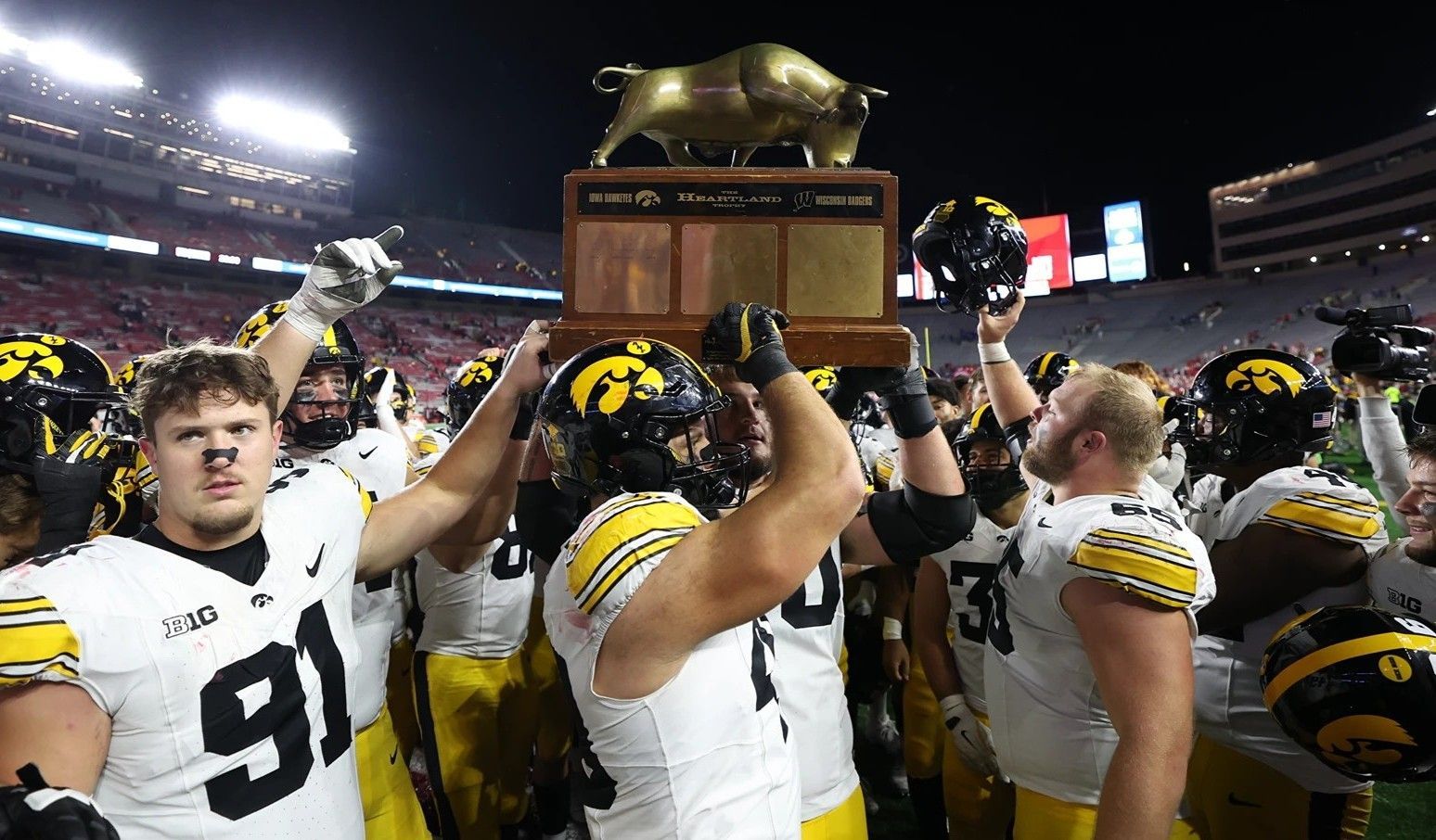 Iowa Dominates Wisconsin 37-0 In Big Ten Road Test