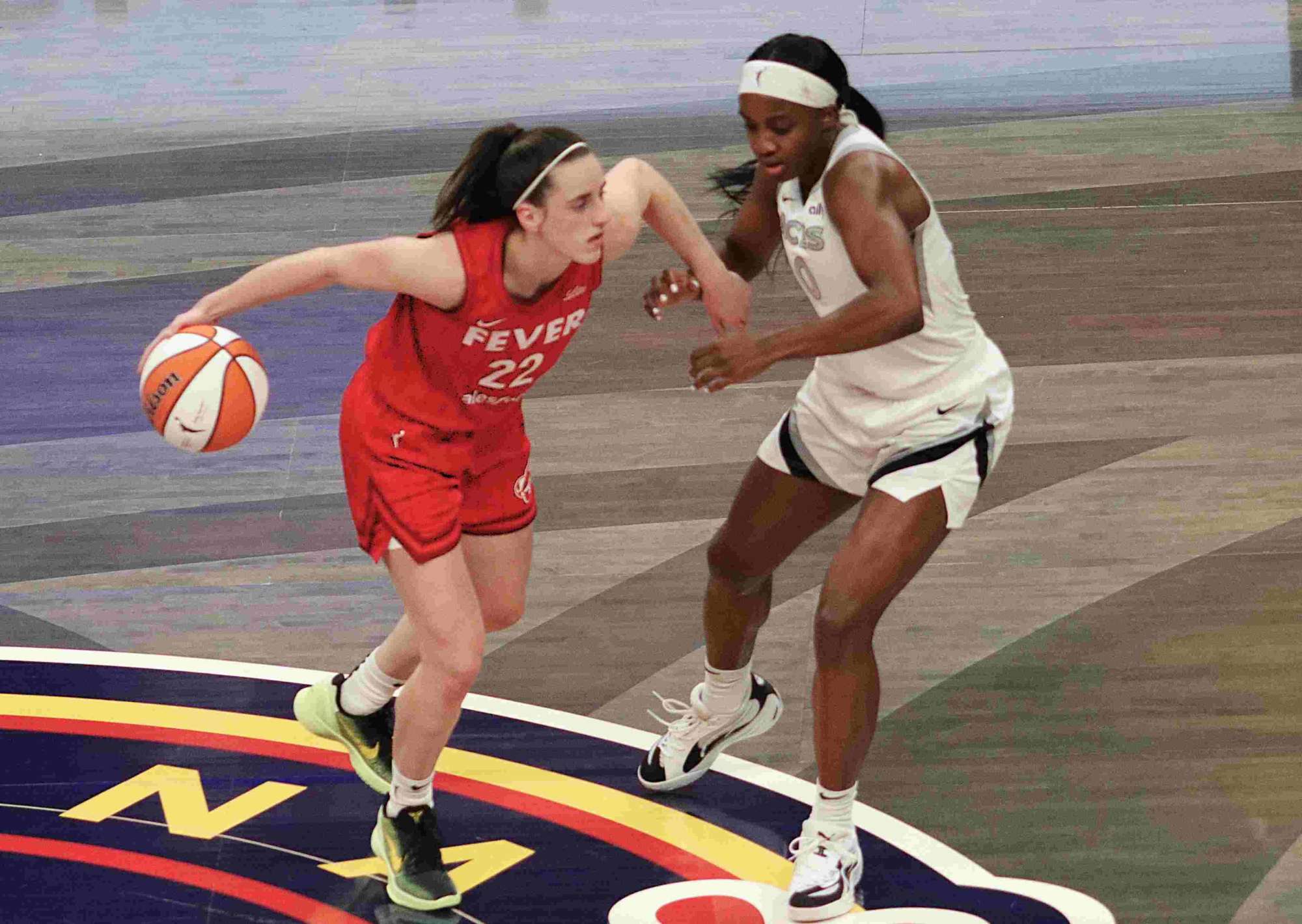 Former President Obama Encourages Caitlin Clark At WNBA All Star Practice